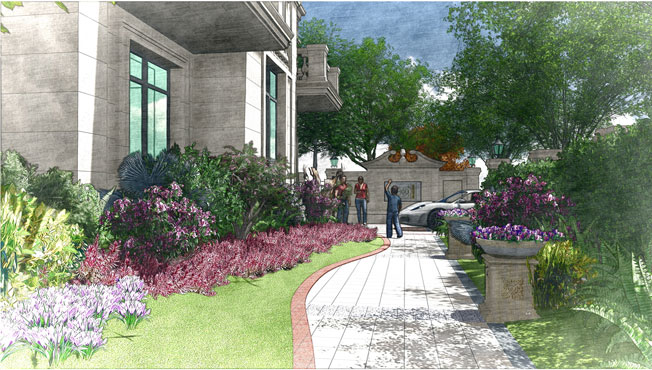 湯臣高爾夫S1別墅設(shè)計(jì)施工案例