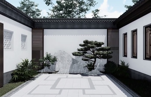 桃花源園林景觀設(shè)計視頻