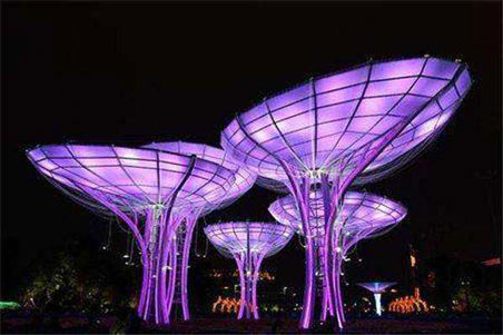 廣場景觀燈實(shí)景圖