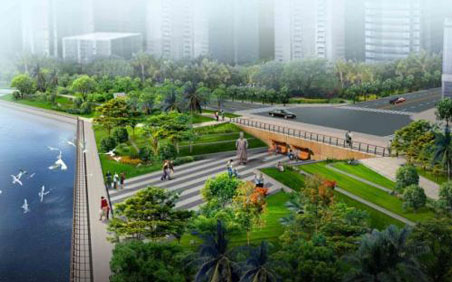 城市景觀實景圖1